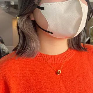 ミディアム 倉辻 香奈子のヘアスタイル