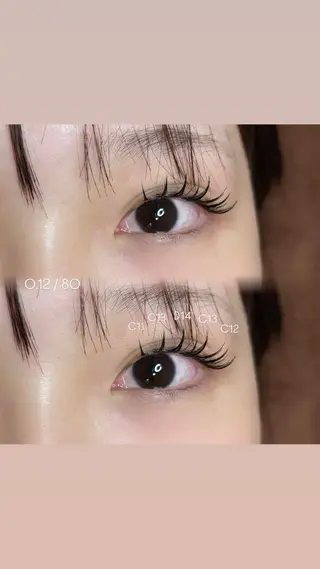 マツエク・マツパ Antia  EyelashClub所属・青木 妃代梨のマツエク・マツパデザイン