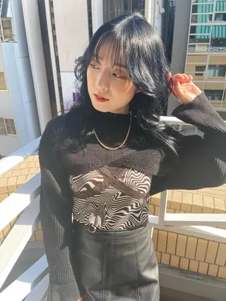 ロング 韓国 / 中国ヘア 🦋Noniのヘアスタイル