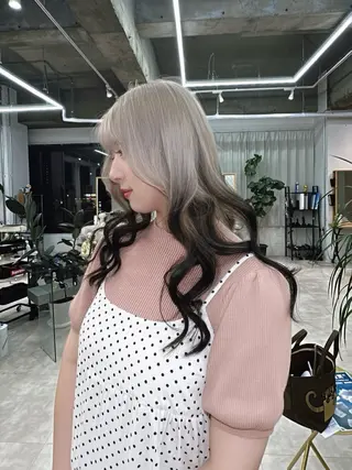 カラー ヒラ マツのヘアスタイル