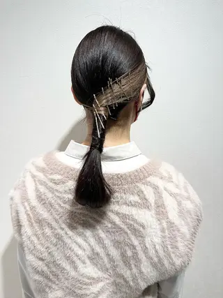 ヘアアレンジ 🩰 柔らかいカラー tomomi🌛のヘアスタイル