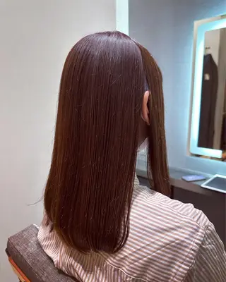 セミロング 大人美人:髪質改善 ✂︎YUGOのヘアスタイル