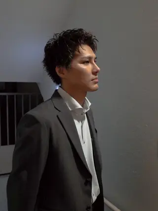 ショート 鈴木駿介 レイヤーカットのヘアスタイル