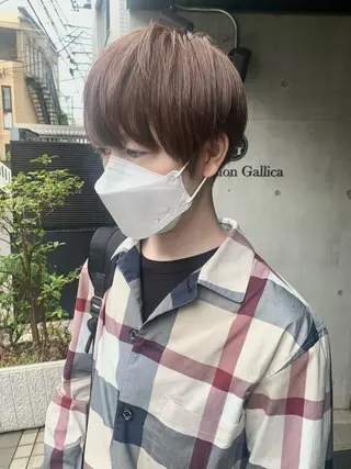 カラー ラベンダー/レイヤー スタイル🤎mamiのヘアスタイル