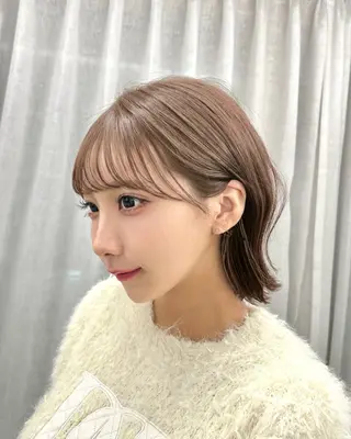 ショート 韓国顔まわり/前髪 /レイヤー/いつきのヘアスタイル