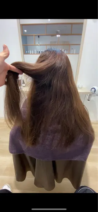 ロング 『大西　陸』 透明感color🔆のヘアスタイル