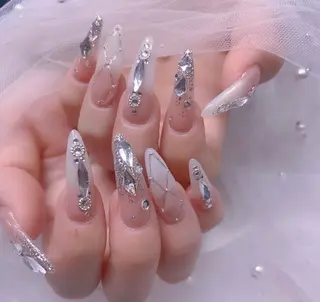 ネイル ラベンダー💖日暮里 ルル💖ネイルのネイルデザイン