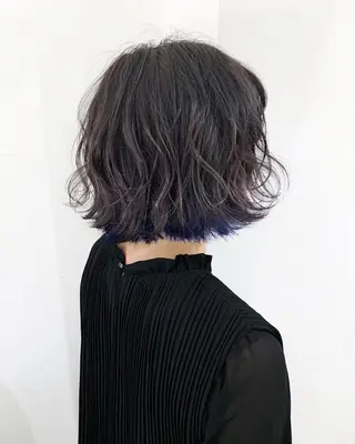 ミディアム エクステ（レミー毛） NINEのヘアスタイル
