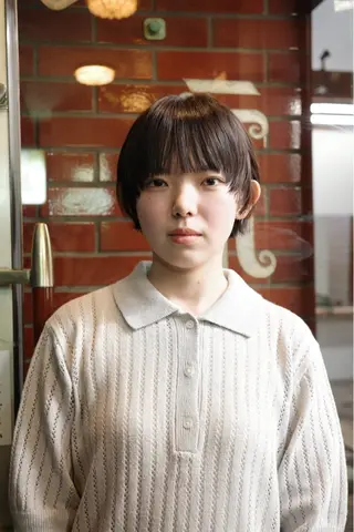 ショート Pluss Teru Biyousitsu所属・薮下 愛のヘアスタイル
