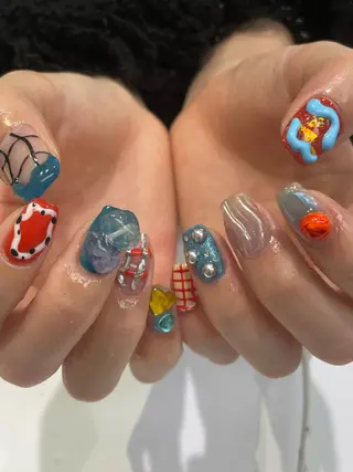 ネイル 🎀ボブ+ハイトーン シュカ👶🏻のヘアスタイル