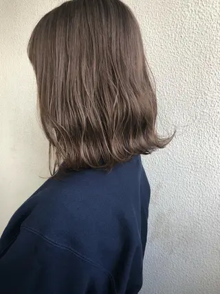 ミディアム 森本裕/オーナー/ スパイラルパーマのヘアスタイル