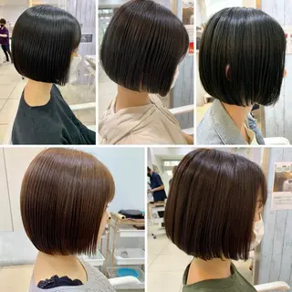 ショート カラー 【髪質改善】 美髪/久岡徹也のヘアスタイル