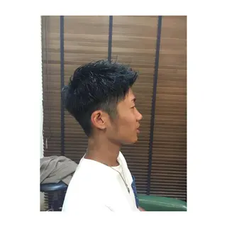 メンズ ツイスパ・波巻き 🩵片平和香奈のヘアスタイル