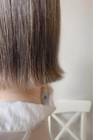 ショート カラー kyon.hair 韓国カットカラーのヘアスタイル