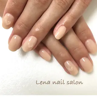 ネイル 自爪育成ネイルケア Lena  nailのネイルデザイン