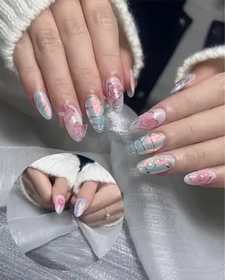 ネイル Lumi de nails所属・中山 ゆきのネイルデザイン