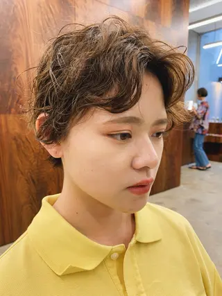 ショート パーマ 🌈前田 潤 /ショート/似合わせのヘアスタイル