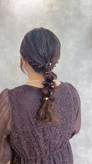 ヘアアレンジ men's&ladys J'sGrace【メンズアンドレディース ジェイズグレイス】所属・🌻J'sGrace /JUMA🌻のヘアスタイル