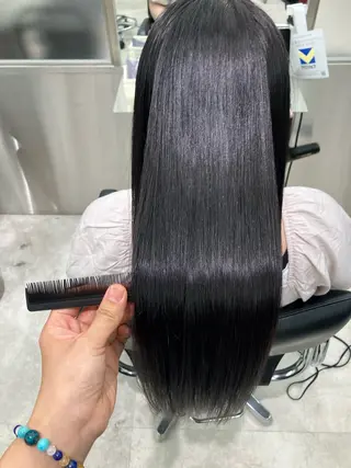 ロング カラー GOTODAY シェアサロン梅田NU茶屋町店所属・髪質改善/艶カラー 縮毛矯正/みほのヘアスタイル