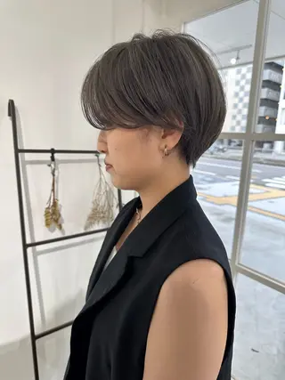 ショート ユイ 別府ですのヘアスタイル