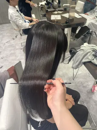 ロング 縮毛矯正特化🩰 竹口はるかのヘアスタイル