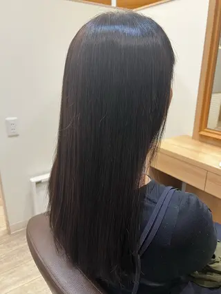 ロング カラー 徳浜 睦希のヘアスタイル
