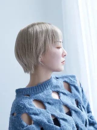 ショート カラー La fith 店長 城谷颯人のヘアスタイル