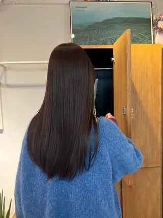 カラー aiko【艶カラー ・ミニモ年内で終了】のヘアスタイル