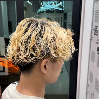 パーマ メンズ 当日予約⭕️ fifth渋谷太田のヘアスタイル