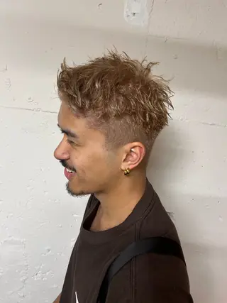 カラー tokute 片岡心🐥のヘアスタイル