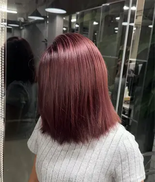ミディアム カラー りょうへい/ 全頭ブリーチ/大宮のヘアスタイル