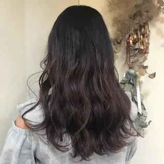 ロング カラー AOI✩⡱ y2kネイルのネイルデザイン