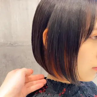 ショート カラー カットと縮毛矯正の匠 【こだま】のヘアスタイル