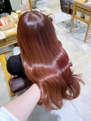 ロング カラー 韓国ヘア×髪質改善 /yoshikaのヘアスタイル