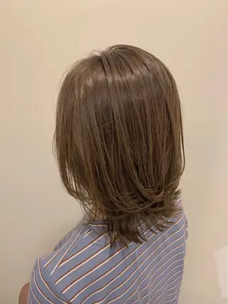 ミディアム カラー HairRoom辻堂 Yuyama🕊のヘアスタイル