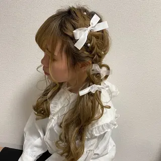 ロング girly hair 💗SHINO💗のヘアスタイル