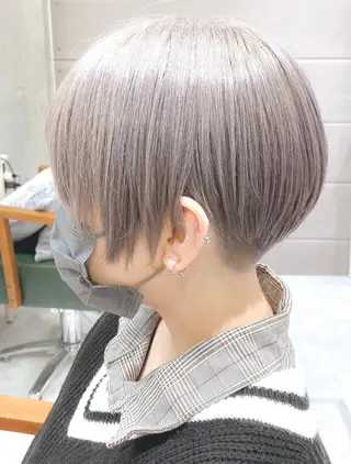 ショート カラー ヘアアレンジ メンズ 𝐑𝐈𝐍𝐊𝐀 🐷🖤のヘアスタイル