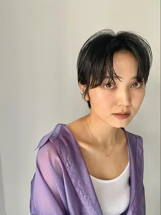 ショート カラー 🍃ショートヘア🍃 北林春樹のヘアスタイル