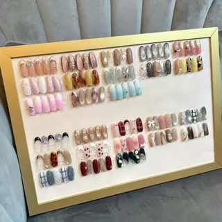 ネイル <まつげパーマ・アイブロウ・ヘアメイク 専門店>Le vail 札幌円山店所属・Le vail Saitoのネイルデザイン