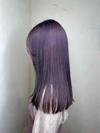 ロング カラー 韓国ヘア🫧艶カラー 🫧髪質改善/オオヤのヘアスタイル