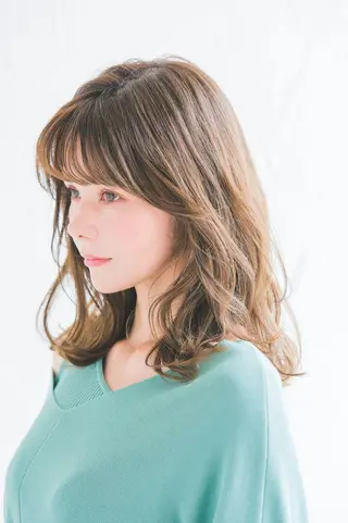 ミディアム 吉原 みえのヘアスタイル