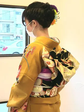 ヘアアレンジ ロング 【大宮】デザイナー Anne 諳 アンのヘアスタイル