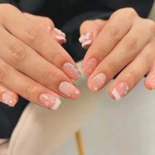 ネイル I P'ink nail salon所属・I pinknail 韓国風·持ち込み専門のネイルデザイン