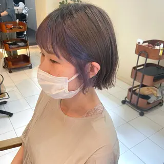 ショート カラー 透明感カラー/ 寺田千雅子のヘアスタイル