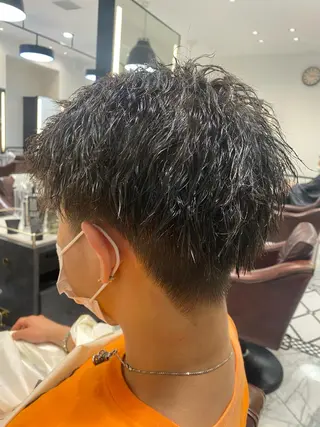 パーマ メンズ 色素薄めカラー❤︎ chihiroのヘアスタイル