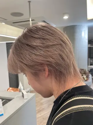 メンズ ♡似合わせハイトーン ♡maiのヘアスタイル