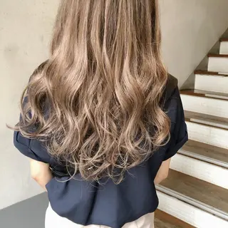 ロング hair make belle所属・國生 香織のヘアスタイル