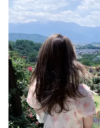 カラー 竹内 秀美のヘアスタイル