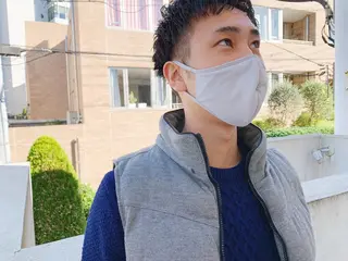 ショート パーマ メンズ タカハシ ハヤトのヘアスタイル