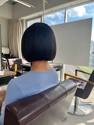 ミディアム AKARI🌟ボブ/ ハイライト/似合わせのヘアスタイル